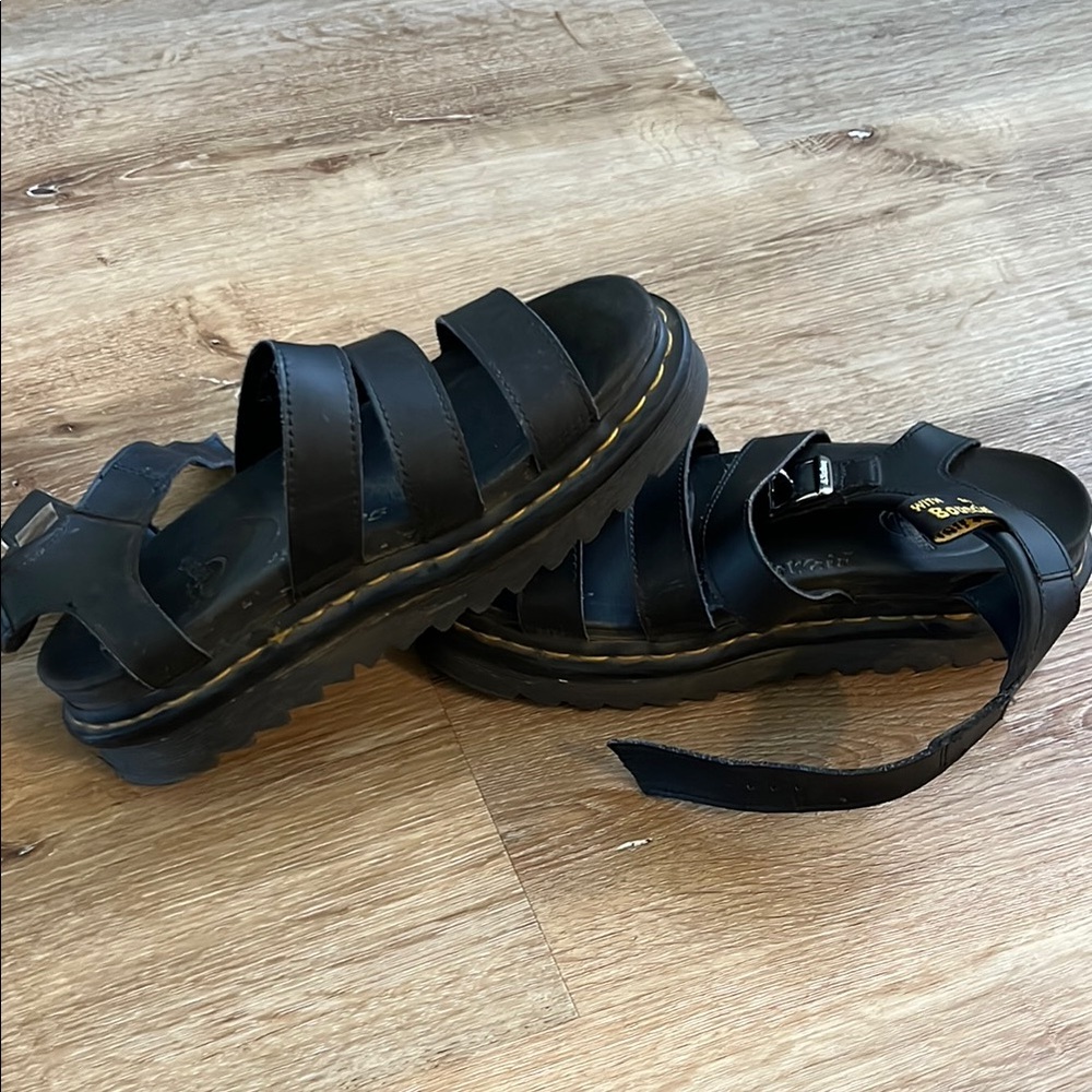 Dr. Martens Black Sandals